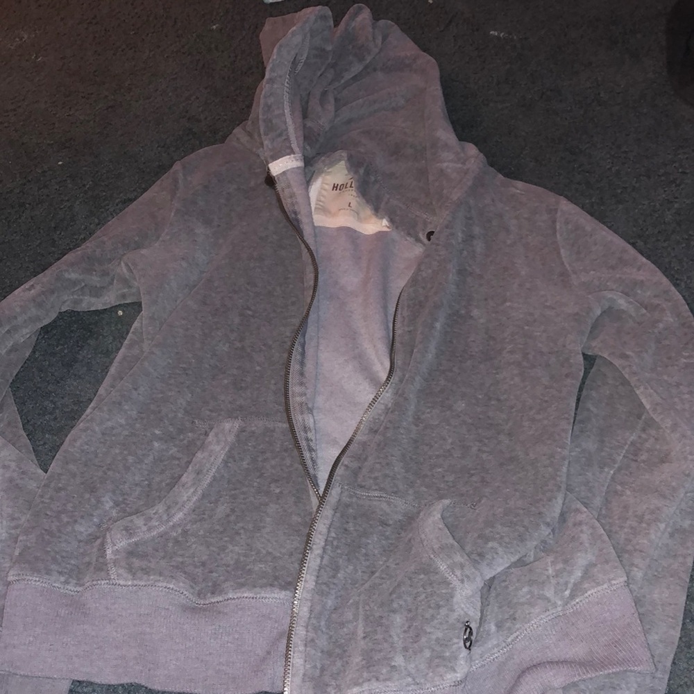 Soft gray jacket